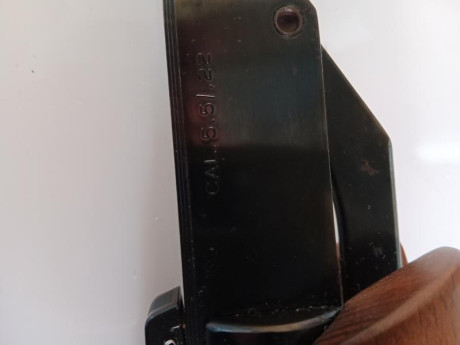 En venta, del 5.5mm, cambiado zapata, muelle de hatsan, que es compatible, se puede ver, es la auténtica 00