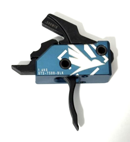 Se ofrece un kit de disparo Germán Tactical Systems de 3,5 Libras, 1.600 gramos de presión. El gatillo 02