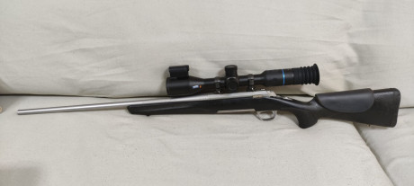 Browning Xbolt stainless , calibre 270wsm , gatillo afinado, monturas desmontables Leupold QR anillas 02