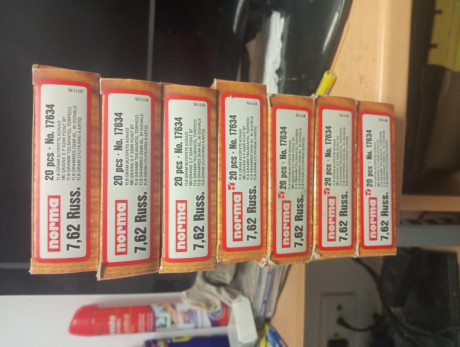 Venderia 140 vainas para el mosin nagant de la marca norma disparadas una sola vez por 80€ 17740262442813249629989376479183.jpg 00