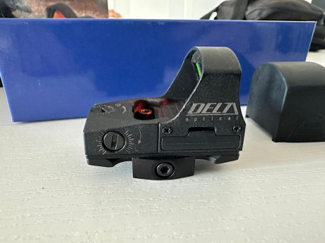 Vendo Visor reflex Delta Mini Dot II
Visor de punto rojo abierto
Versión mejorada MiniDot II
Punto rojo 00