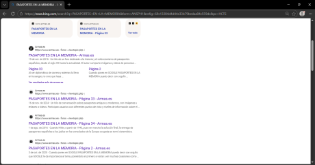  EN RECUERDO Y HOMENAJE A LOS QUE YA NO ESTÁN. 

Si pones en  GOOGLE    PASAPORTES EN LA MEMORIA   da 00