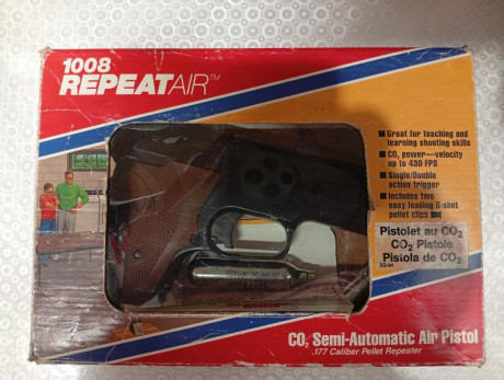 Pongo a la venta estas dos piezas
CP99 de UNAREX. Prácticamente nueva 
Con tres cargadores como se verá 22