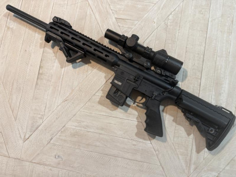 Arma de reestreno.

Visor, dos cargadores de 10 y dos de 20.

Con su manual.
Precisión y funcionamiento 01