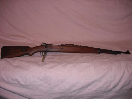 Mosin-Nagant 91/30 de 1937 calibre 7,62x54R, todo original y en muy buen estado. 750€ 10