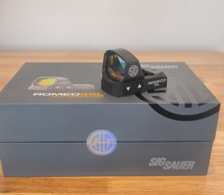 Vendo Sig Romeo 3XL 3moa
Incluye la caja con todos los accesorios. Comprado en octubre del 2024, tiene 20