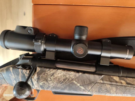 Buenos días,pongo a la venta visor Nikon prostaff7 1-4x24 retícula 4 iluminada,está impoluto de lentes 00