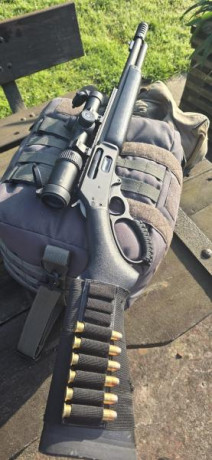 Se vende rifle Marlin 1895 Dark calibre 45/70 Govt. Incluye freno de boca hecho por armero bidireccional.
Visor 02