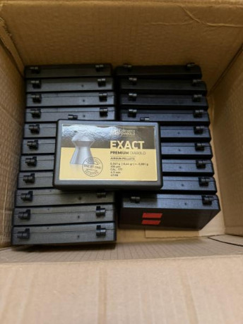 Buenas tardes
Vendo balines cal .177 (4,5mm) 0,547g
Cajas de 200un
21 cajas del lote 13500020 (4.200un)
23 01