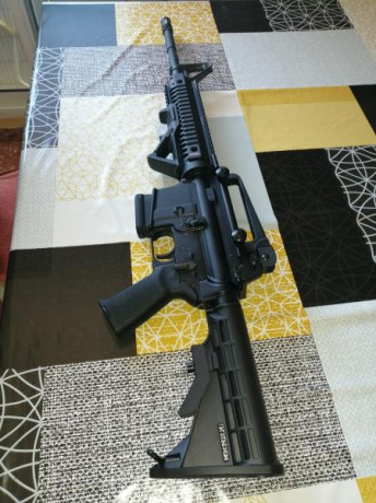 Vendo Sabre Defense XR-15 en .222Rem en buen estado de funcionamiento y tiro. Copia de la M4, carabina 00