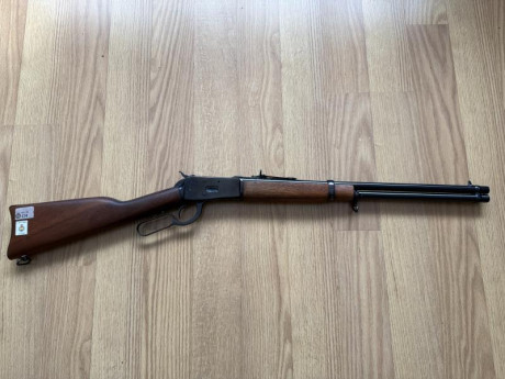 VENDO WINCHESTER 1892 CALIBRE 44-40, COPIA HECHA POR ROSSI 

Vendo Winchester 1892 calibre 44-40, copia 02