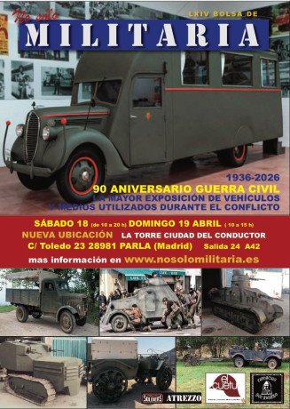 El fin de semana del sábado 18 (de 10:00 a 20:00 horas) y domingo 19 de abril (de 10:00 a 20:00 horas) 00