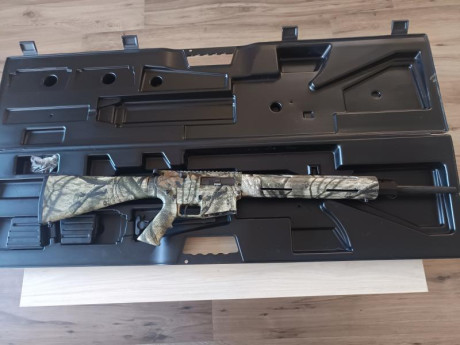 Rifle Remington r25 calibre 7-08rem, agrupa perfecto, un rifle formato AR con calibre más que suficiente 02