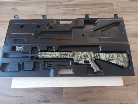 Rifle Remington r25 calibre 7-08rem, agrupa perfecto, un rifle formato AR con calibre más que suficiente 01