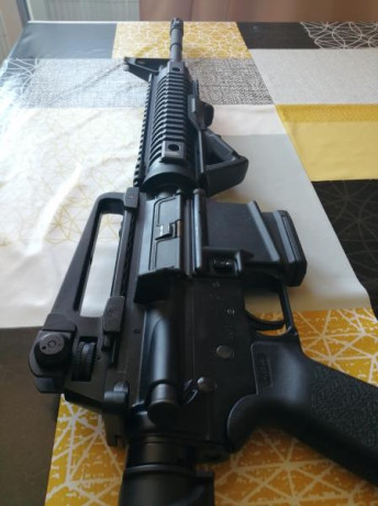 Vendo Sabre Defense XR-15 en .222Rem en buen estado de funcionamiento y tiro. Copia de la M4, carabina 10
