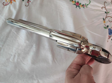 EN VENTA COLT SINGLE ACTION ARMY CON CAÑÓN 5"1/2.
ACABADO NICKEL.
ESTADO DE CONSERVACIÓN IMPECABLE 12
