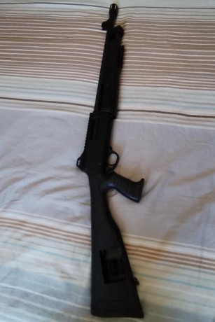 Se vende Hatsan escort MP18, con todo lo que viene en las fotos. Funda para dos armas, kit de limpieza, 01