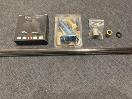 Vendo kit completo de cañón de 25”, cargador, empujadora y adaptadores calibre 6,35 (.25) para una carabina 02