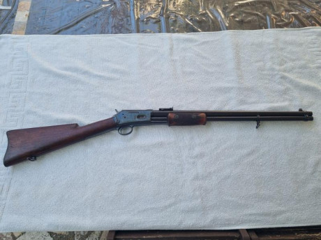 Hola se vende Carabina COLT LIGHTNING calibre 44-40 con certificado de arma antigua fabricada entre 1884 02