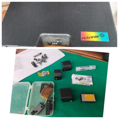 Vendo Steyr LP1 con cacha zurda talla M
En perfecto estado.
 Repasada y ajustada por IBERGRIPS. Disparador 01