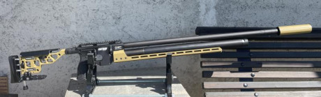 Tengo que empezar a vaciar el armero de pcp por exceso, Carabina Katran NX HP Olive calibre 5,5 con regulador 01