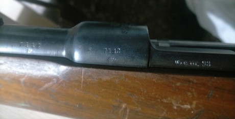 VENDO este Rifle....en buen estado.
MAUSER, calibre 8X57.
Se trata de un arma de la 1ª Guerra Munidial 11