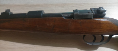 VENDO este Rifle....en buen estado.
MAUSER, calibre 8X57.
Se trata de un arma de la 1ª Guerra Munidial 20