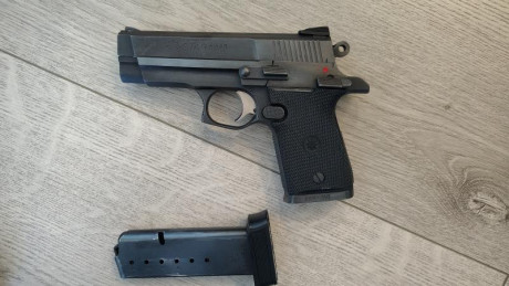 Me quito la F, vendo
una cz 75 customizada por Armería Martinez para ipsc, o standar, 2 cañones, cambiadas 72