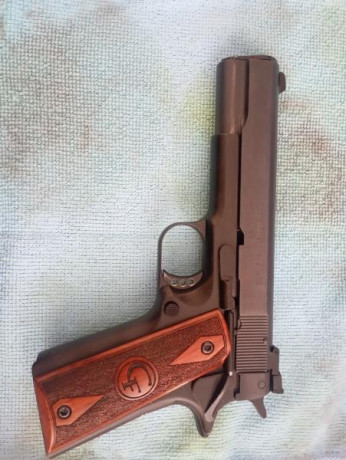 En venta maravillosa chiappa 1911-22 en calibre 22lr 
Usada solo para precision con una agrupacion muy 12