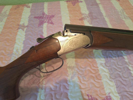 Lanber Superpuesta Sporting
Cañon 71
5 choques 
1 gatillo 
Maletín de transporte 
Se encuentra en Salamanca 02