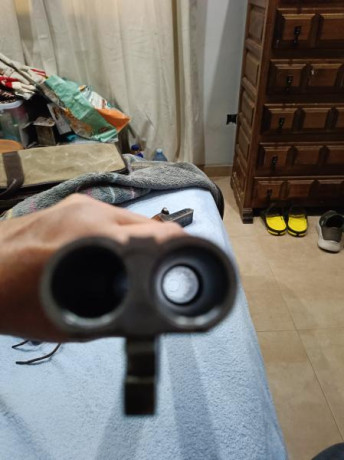 Vendo escopeta paralela corta marca Jabe del 12.

Largo total: 86 cm. sin la cantonera.
Cañones: 49'5 30