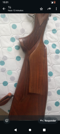 Vendo rifle exprés superpuesto Bettinsoli, calibre 9,3x74.
En perfecto estado. Monturas desmontables y 00