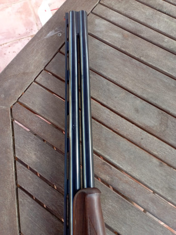 Vendo una escopeta Super Lamber, como de estreno, con anima 18´4, largo de cañón 70cm., selector de tiro 00