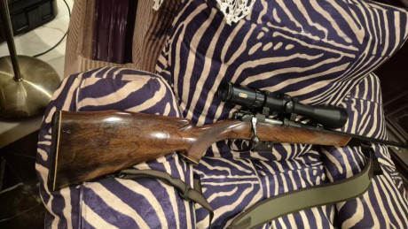 Vendo rifle de cerrojo Cz Brno Fox 222rem con monturas warne máxima desmontables de 30mm y visor Tasco 00