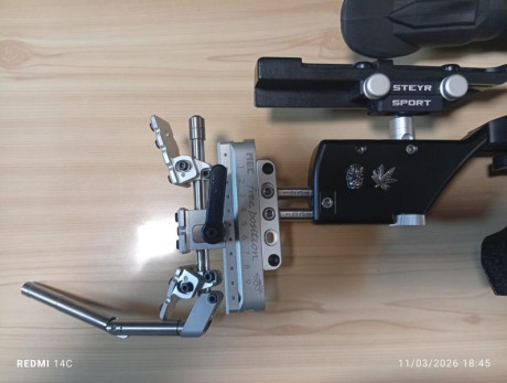 Venta de carabina Steyr challenge mas visor Falcon T50.
Por 2500€, mas gastos de envio por NACEX.
Esta 11