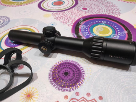 Vendo visor vector optics continental 1-6x24  fiver .se monto pero no se llego a usar ,perfecto estado 10