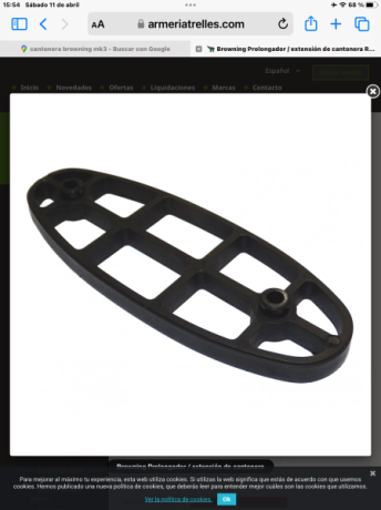 Hola compañeros 
Ando buscando un alargador de culata del FN MK3 …si alguno tiene uno y no le va dar uso 00