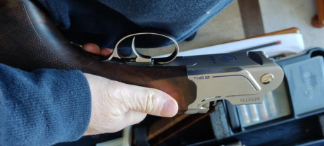 Se cede Beretta 694 Sporting, cañón de 81, con 5 chokes originales y 3 a mayores. También incorpora 2 70