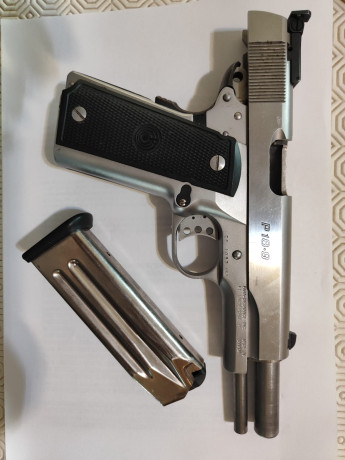 Mi padre vende esta pistola, ya que le da muy poco uso y para que la tenga en el armero me ha dicho que 01