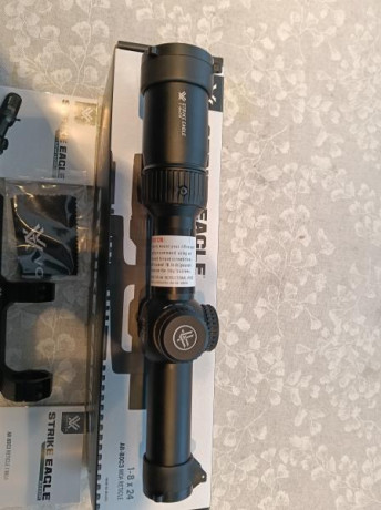 Pues por no serme útil para cazar a rececho..pongo a la venta este visor vortex strike eagle de 1-8x24 01