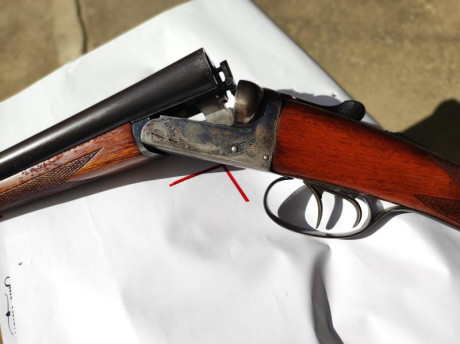 Marca : Aguirre y Aranzabal, AYA.
Modelo: N4/53 Boxlock.
Calibre : 12/70, cañones demibloc con lista cóncava 01