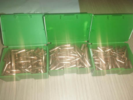 Saludos
Vendo 275 proyectiles .284 para 7mm, Sierra Prohunter  SP140gr.

90E portes incluidos en la peninsula. 00