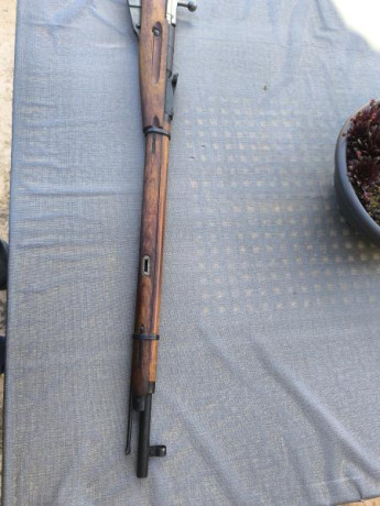 Se vende mosin nagant 1891, INUTILIZADO. cañon taladrado, recamara soldada, cerrojo inutilizado. El estado 12