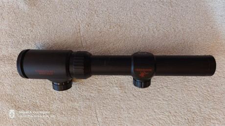 Visor Winchester WRK-231E, con retícula iluminada.

Visor Winchester con zoom de 1.25 a 4 aumentos, en 00