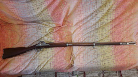 Pongo a la venta el siguiente rifle de avancarga SPRINGFIELD 1861 fabricado por PEDERSOLI.

 PVP ……..: 02