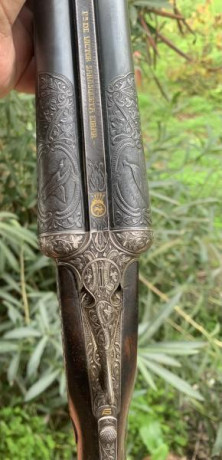 Hola, con pena, pero voy a vender mi joya armera.

Es una Victor Sarasqueta modelo 206-E, con 71 cm de 22