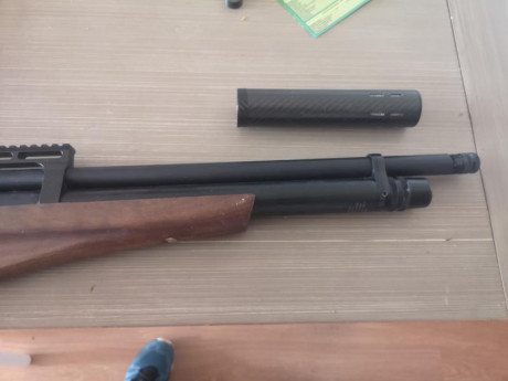 vendo  carabina de pcp  karl puncher monarch  cl 5.5   silenciador   tripode  mira  norica   precio  850 02