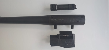 Cañón , cargador y cabezal de cerrojo en perfecto estado para Blaser R93.
Precio 850€. 01