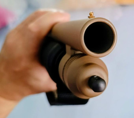 Vendo Mossberg 590 Shockwave Cerakote.
Está prácticamente nueva. La vendo, porque me voy de España por 02