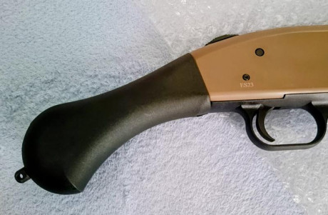 Vendo Mossberg 590 Shockwave Cerakote.
Está prácticamente nueva. La vendo, porque me voy de España por 01